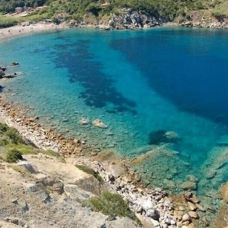 Nisportino, Elba. Bilocale Con Patio Vista Mare. Villa Casale Gastagno Eksteriør bilde